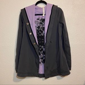 Lululemon Grey Jacket Rare Size 4